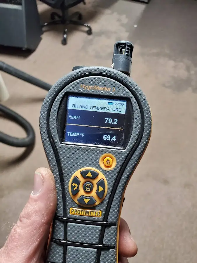 Moisture meter humidity assessment for Fire & Smoke Damage Restoration in Goshen